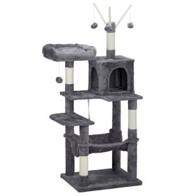 57inch, Cat Climbing Frame (Option: Dark gray)