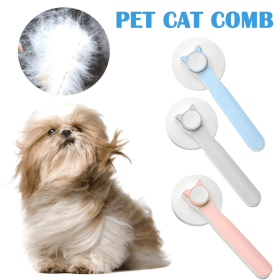 Cat Grooming Brush (Color: pink)