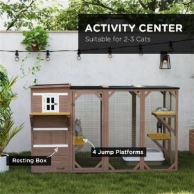 Pet Stairs/Cat Climbing Tower/Cat House (Color: as picture)