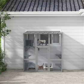 Cat Cage, pet Cage (Color: as picture)