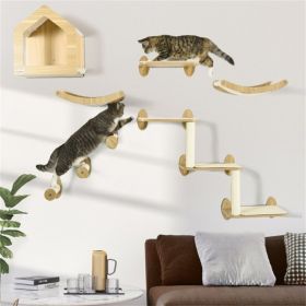 Cat Shelf Set, Cat Tower (Color: as picture)